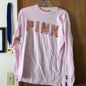 A Pink shirt